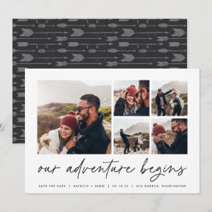 Our Adventure Begins Multifoto Save The Date