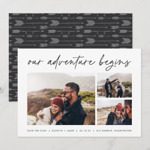 Our Adventure Begins Multifoto Save The Date