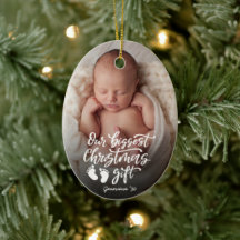 Our Biggest Christmas Gift |  Baby Photo