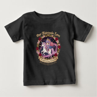 Our Fairytale Love Baby Unicorn Graphic Tee