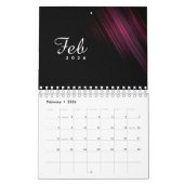 Our Family 2026 Elegant Script Photo Design Kalender (Feb 2026)