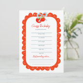 Our Family is Growing Baby Shower Invitation (Debout devant)