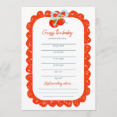 Our Family is Growing Baby Shower Invitation (Devant)