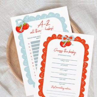 Our Family is Growing Baby Shower Invitation  Kaart