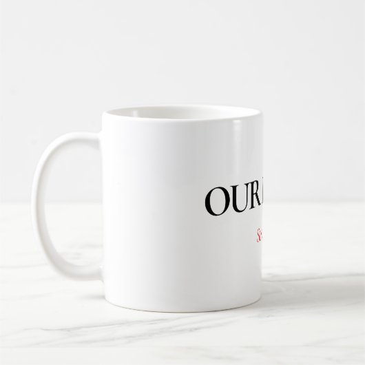 Our Family Personalized Mug (Gauche)