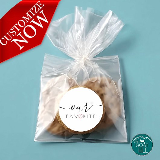 Our Favorite Favor Label