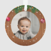 our first Christmas as grandparent réaliste (dos)