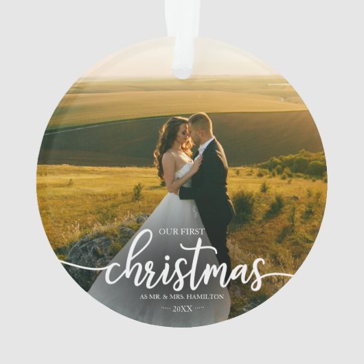 Our First Christmas As Mr And Mrs Simple Elegant (dos)