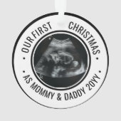 Our First Christmas as Parents Ultrasound (dos)