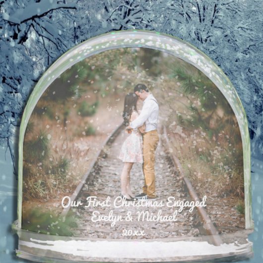 Our First Christmas Couple Photo