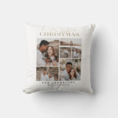 our first christmas newlywed photo kussen (Voorkant)