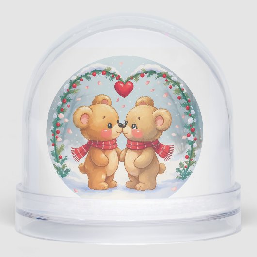 Our First Christmas Snow Globe Sneeuwbol (Voorkant)