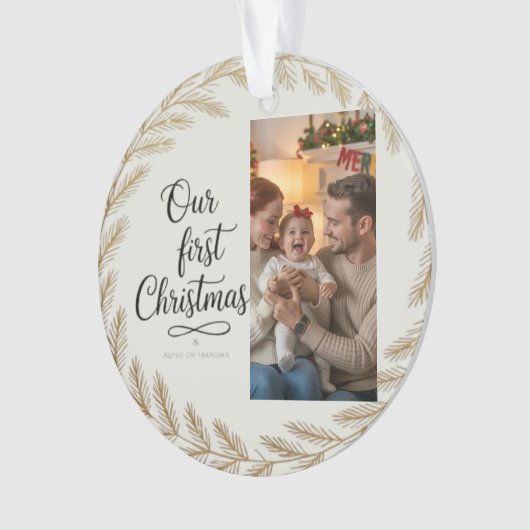 Our First Christmas Together – Personalized (devant)