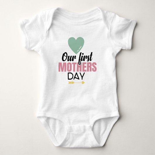 Our First Mother's Day Gift Romper (Voorkant)