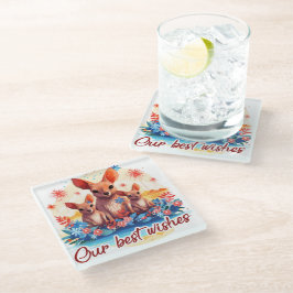 Our Fiwishes Glazen Onderzetter