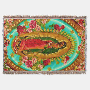 Our Lady Guadalupe Mexican Saint Virgin Mary Deken