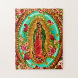 Our Lady Guadalupe Mexican Saint Virgin Mary Legpuzzel