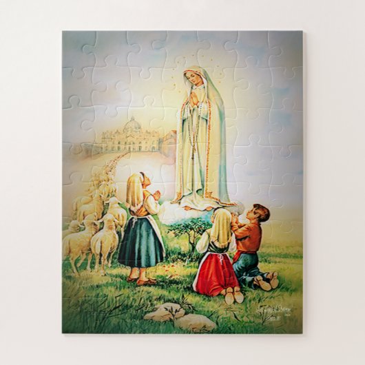 Our Lady of Fatima 1917 Legpuzzel (Verticaal)