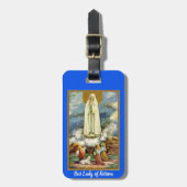 Our Lady of Fatima Bagagelabel (Voorkant verticaal)