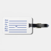 Our Lady of Fatima Bagagelabel (Achterkant horizontaal)