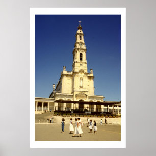 Our Lady of Fatima Church, Lissabon Portugal Poster