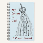 Our Lady of Fatima Prayer Journal Spiral Notebook (Recto)