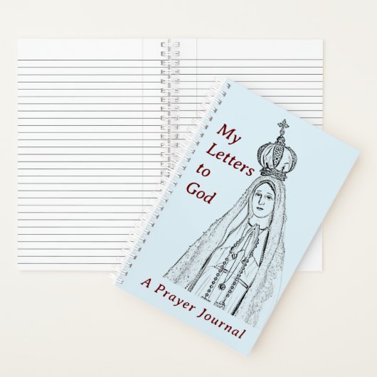 Our Lady of Fatima Prayer Journal Spiral Notebook (À l'intérieur)