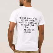 Our Lady of Fatima Shirt (Achterkant)