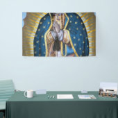 Our Lady Of Guadalupe Art Spandoek (Beurs)
