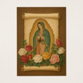 Our Lady of Guadalupe Prayer Holy Card (Devant)