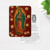 Our Lady of Guadalupe Prayer Holy Card (Bureau)