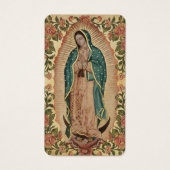 Our Lady of Guadalupe Spanish Memorial Prayer Card (Devant)