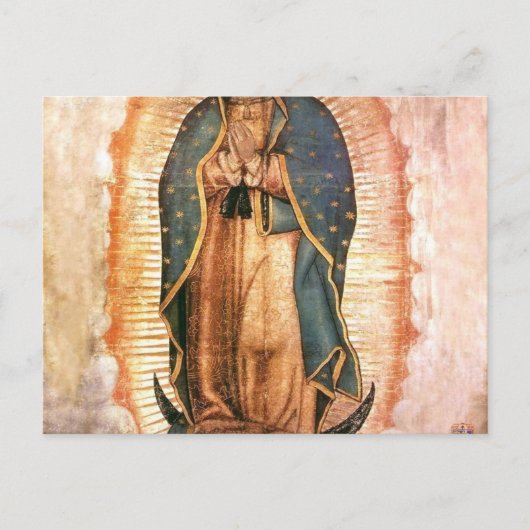 Our Lady Of Guadalupe Vintage Briefkaart (Voorkant)