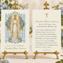 Our Lady of Knock Catholic Funeral Memorial Prayer