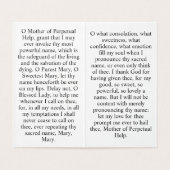 Our Lady of Perpetual Help (Inside Unfolded)