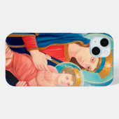 Our Lady of Perpetual Help Catholic Case-Mate iPhone Case (Achterkant (horizontaal))