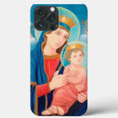 Our Lady of Perpetual Help Catholic Case-Mate iPhone Case (Achterkant)