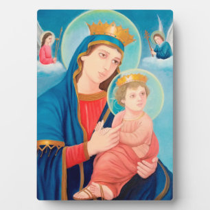 Our Lady of Perpetual Help Catholic Fotoplaat