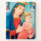 Our Lady of Perpetual Help Catholic Notitieboek (Achterkant)