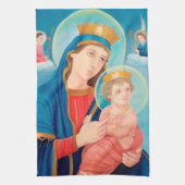 Our Lady of Perpetual Help Catholic Theedoek (Verticaal)