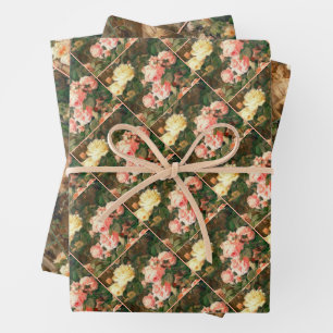 Our Lady of the Roses - Madonna with child Inpakpapier Vel