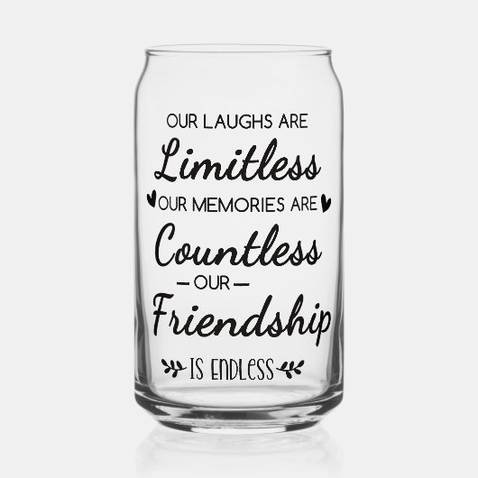 Our Laughs Are Limitless Friendship Quote (Recto)