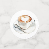 Our Little Bean Is Brewing Coffee Baby Shower Confetti (Kleine voorkant)