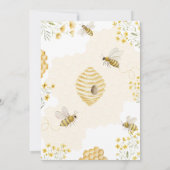 Our Little Honey Baby Shower Invitation (Dos)