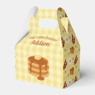 Our Little Pancake Baby Shower Brunch Theme Bedankdoosjes