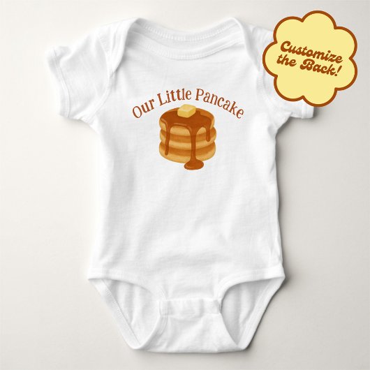 Our Little Pancake Breakfast Theme  Romper