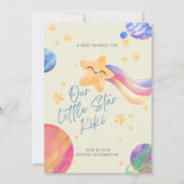 “Our Little Star” Baby Shower Invitation (Devant)