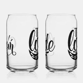 Our Love Blikvorm Glas