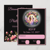 Our Love Is Brighter Than The Moon RSVP (Voorkant / Achterkant)