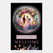 Our Love Shine Brighter Than The Moon Large Sign (Recto)